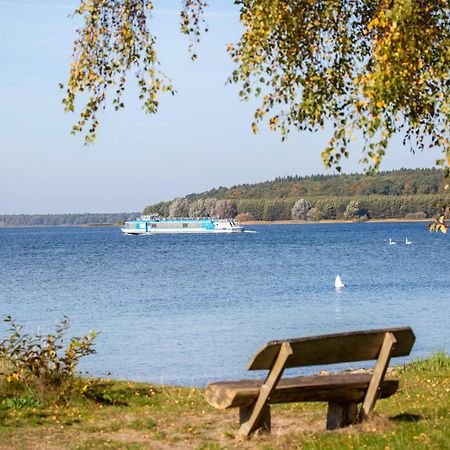 Ferienhaus Schwanensee Fuenfseen Buitenkant foto