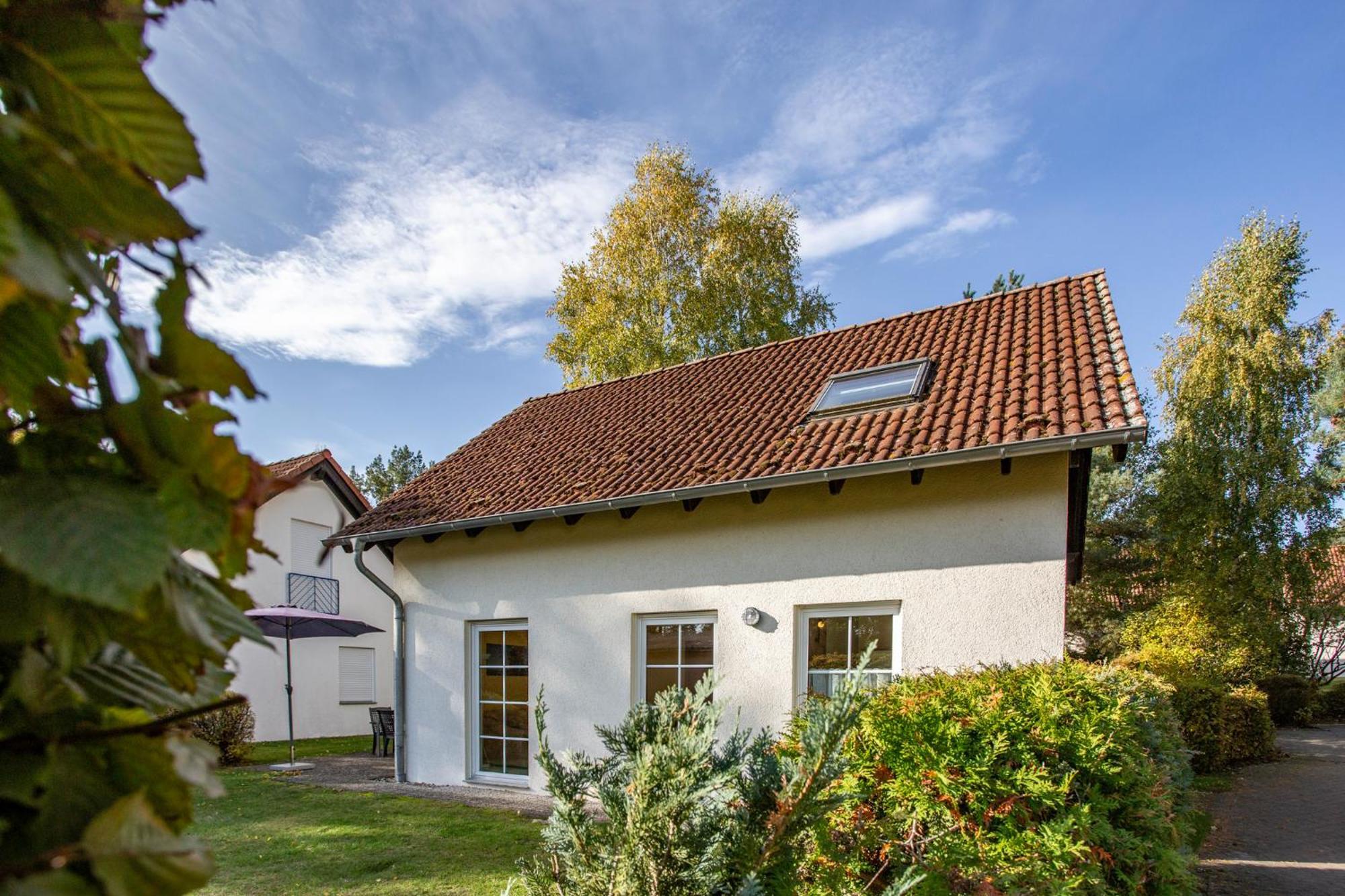 Ferienhaus Schwanensee Fuenfseen Buitenkant foto